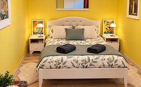 Apartament 70 m2 z podwórkiem i grillem, 150 m od jeziora